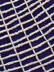 Spider Web Shawl - Close-up